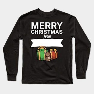 Merry christmas from Long Sleeve T-Shirt